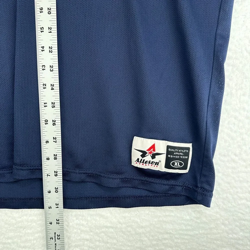 Bud‎ Light Alleson Athletic Football Jersey Men's XL Navy Nylon #82 Short Sleeve
